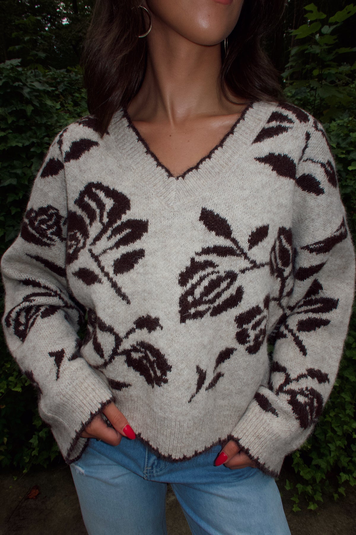 Wildwood Floral Sweater