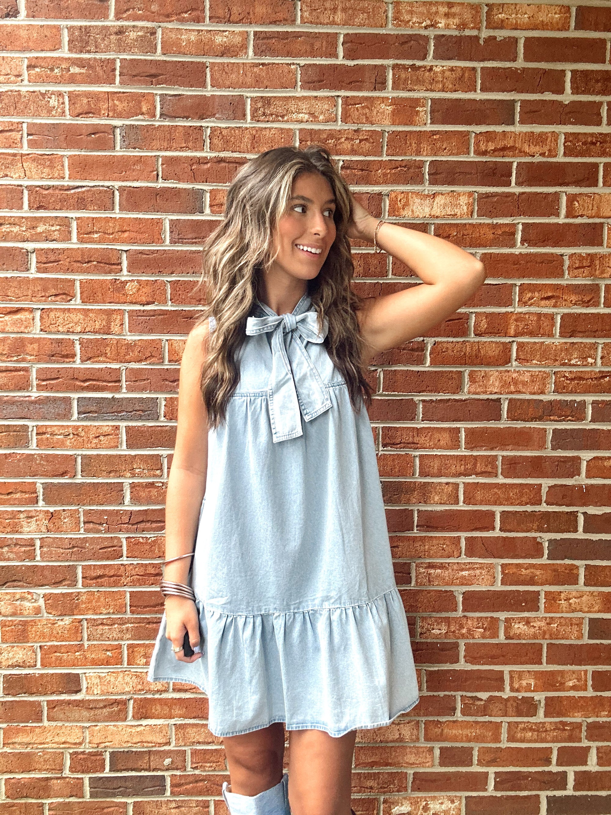 Skylar Bowtie Dress