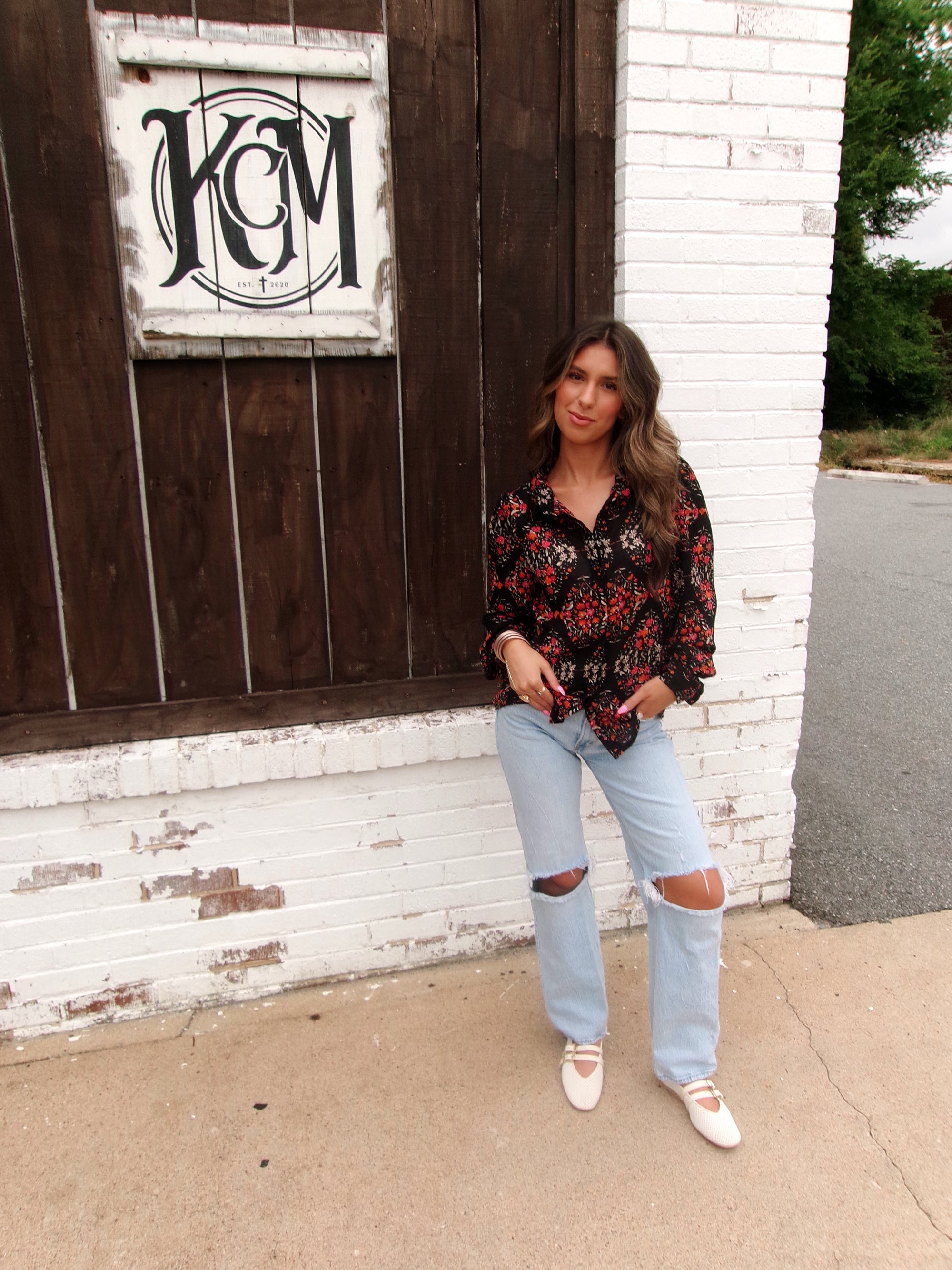 The Wildflower Charm Top