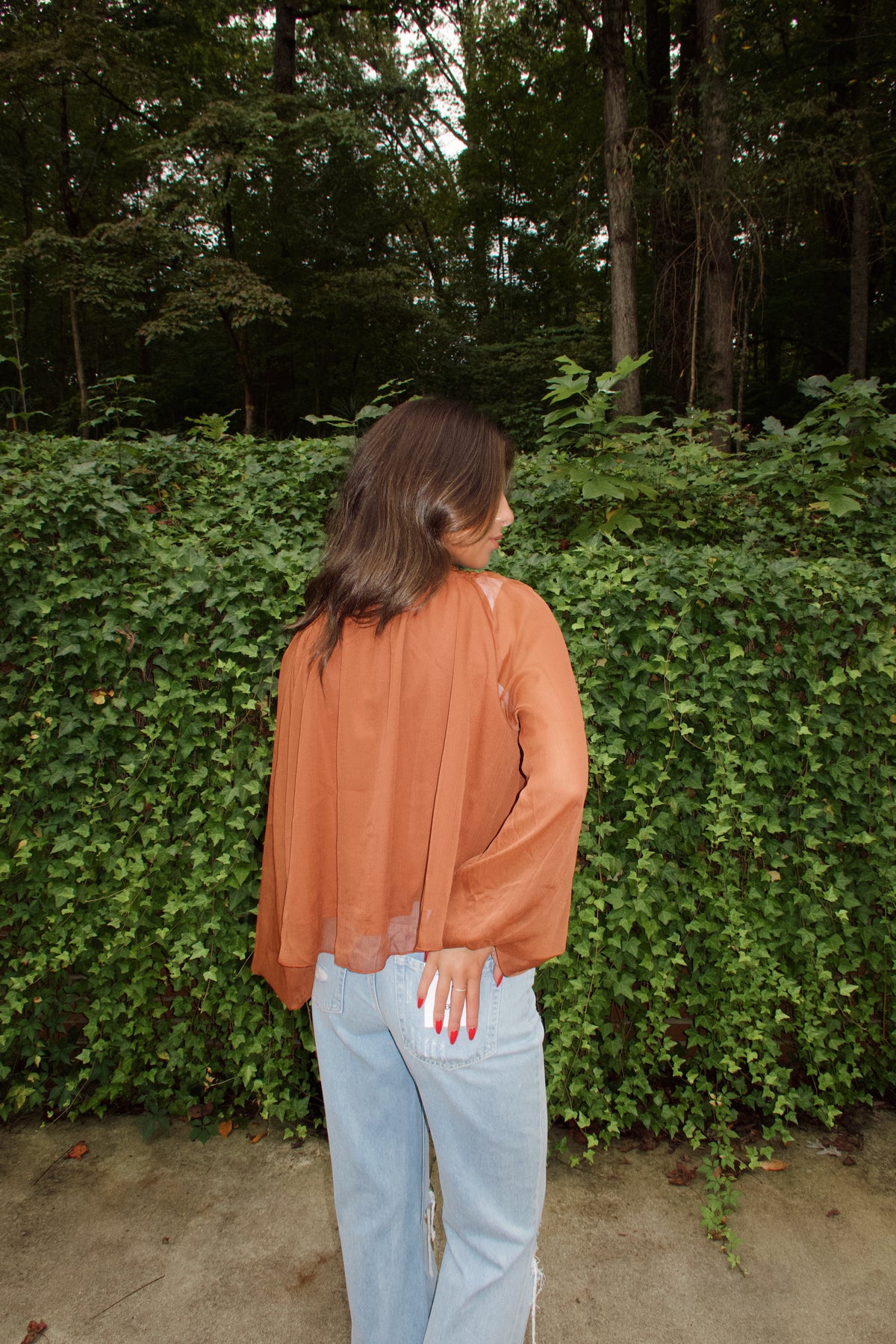 Meadow Tie-Neck Blouse