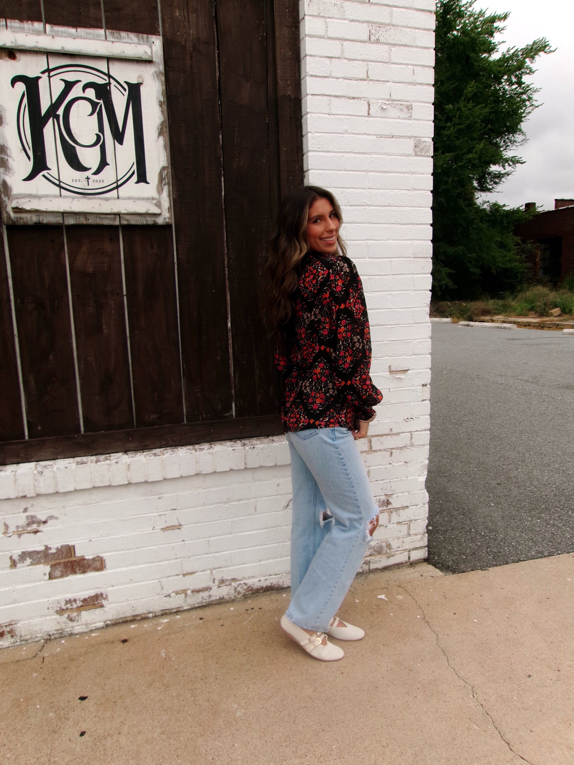 The Wildflower Charm Top