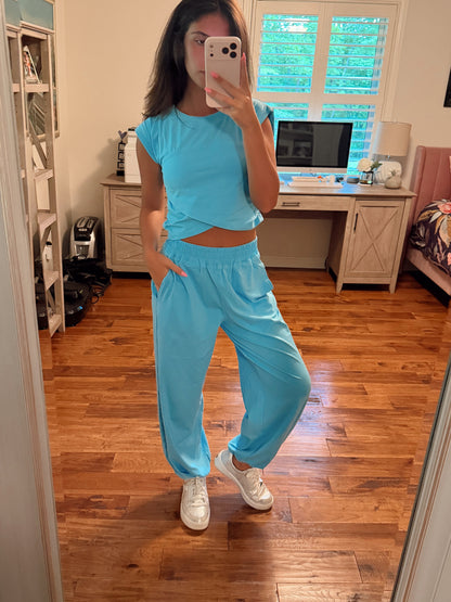 Coastal Blue Lounge Set