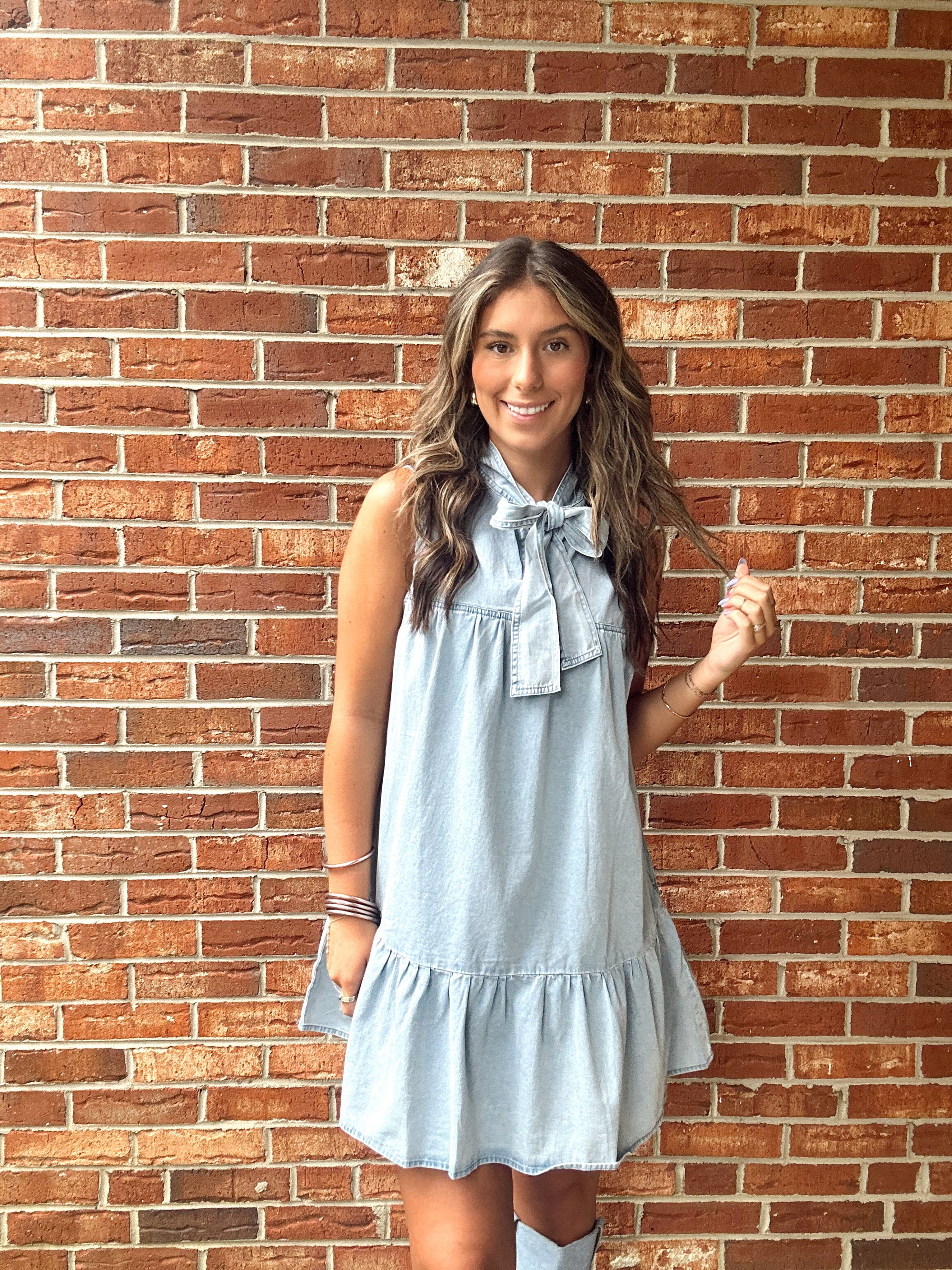 Skylar Bowtie Dress