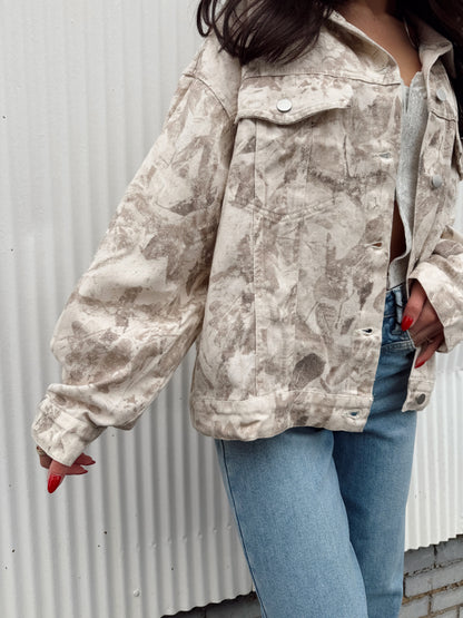 Urban Camo Oversized Jacket