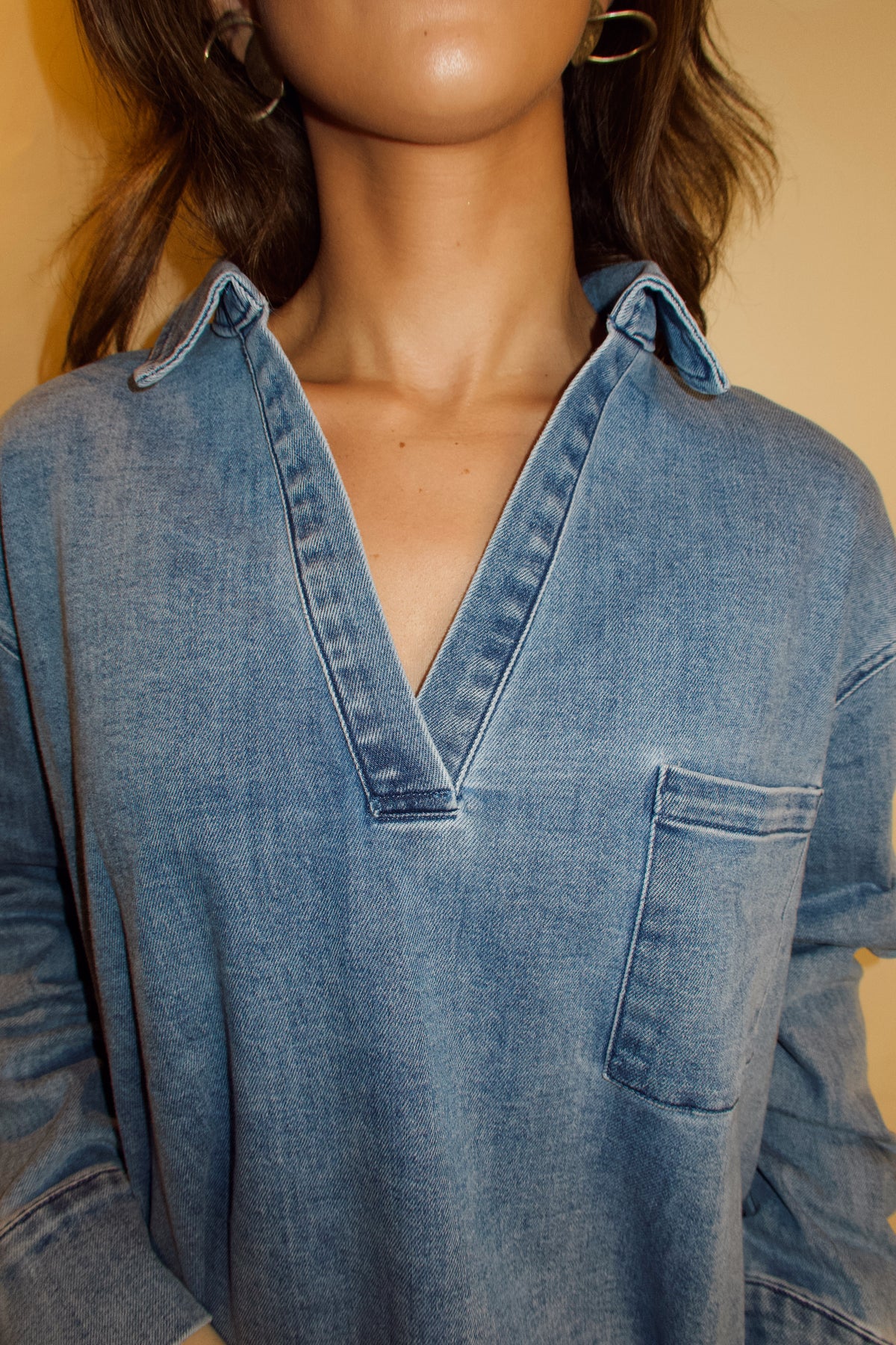 Oakley Denim Top