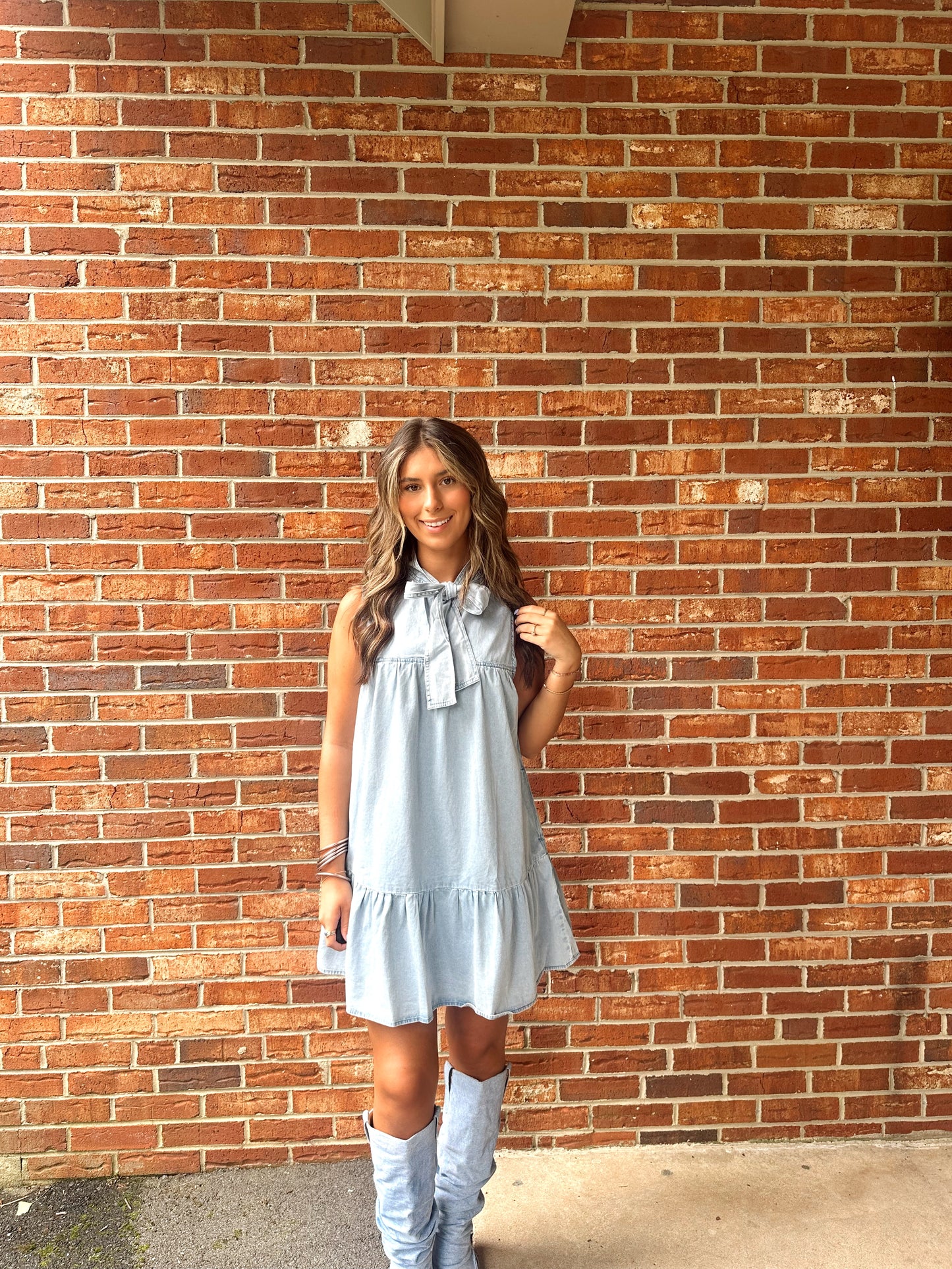 Skylar Bowtie Dress