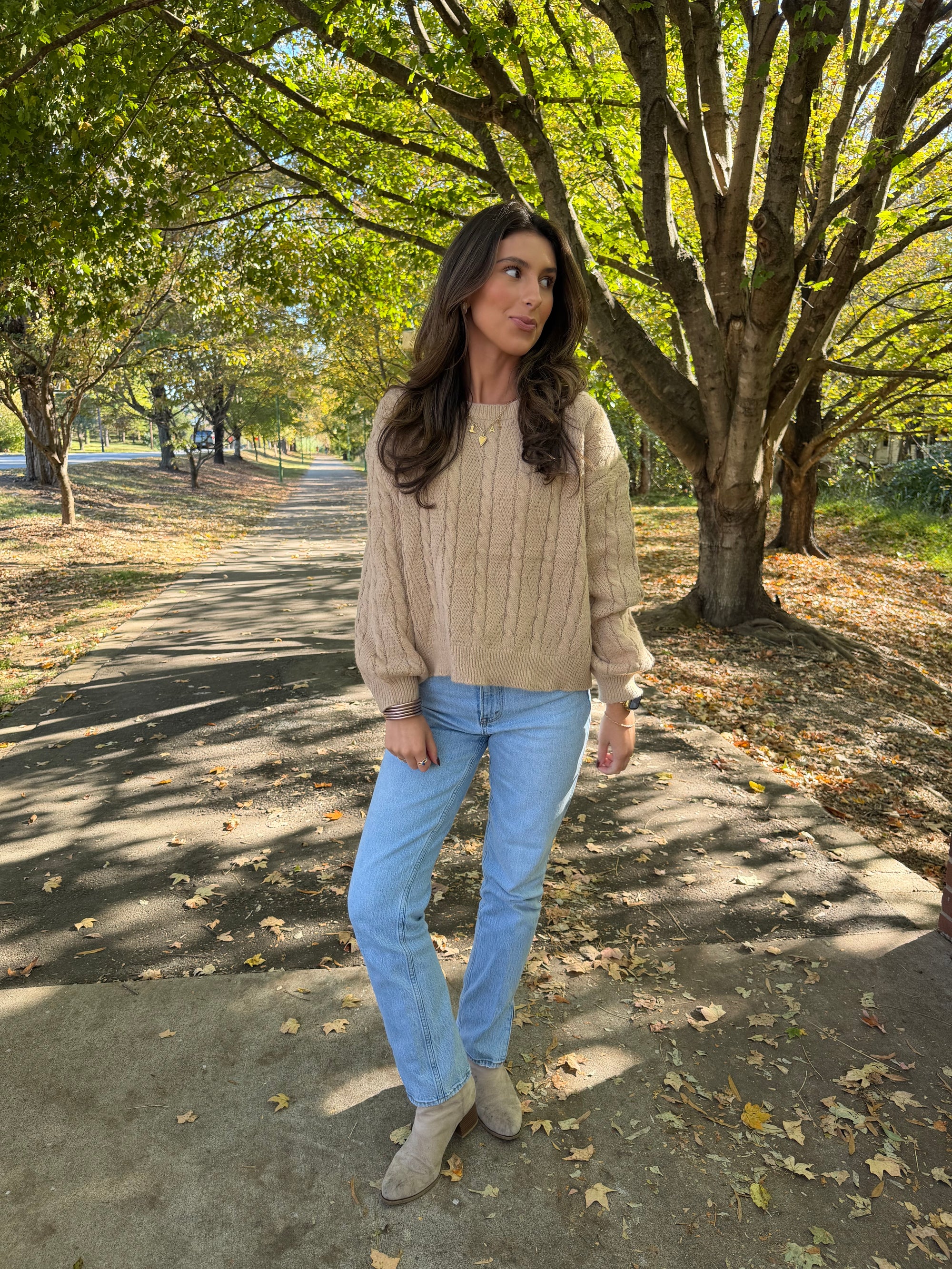 The Mocha Twist Knit