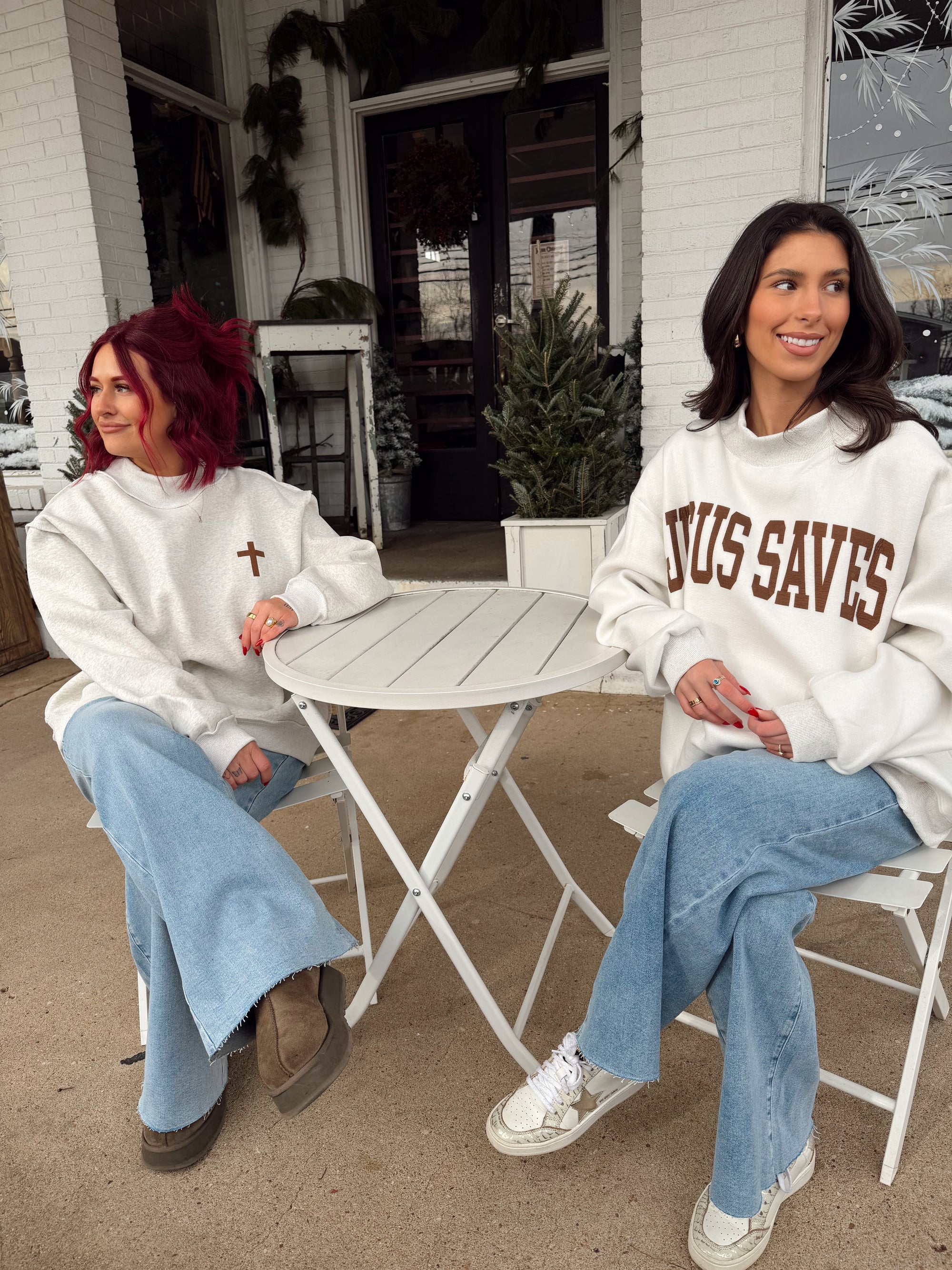 Crossroads Reversible Sweatshirt