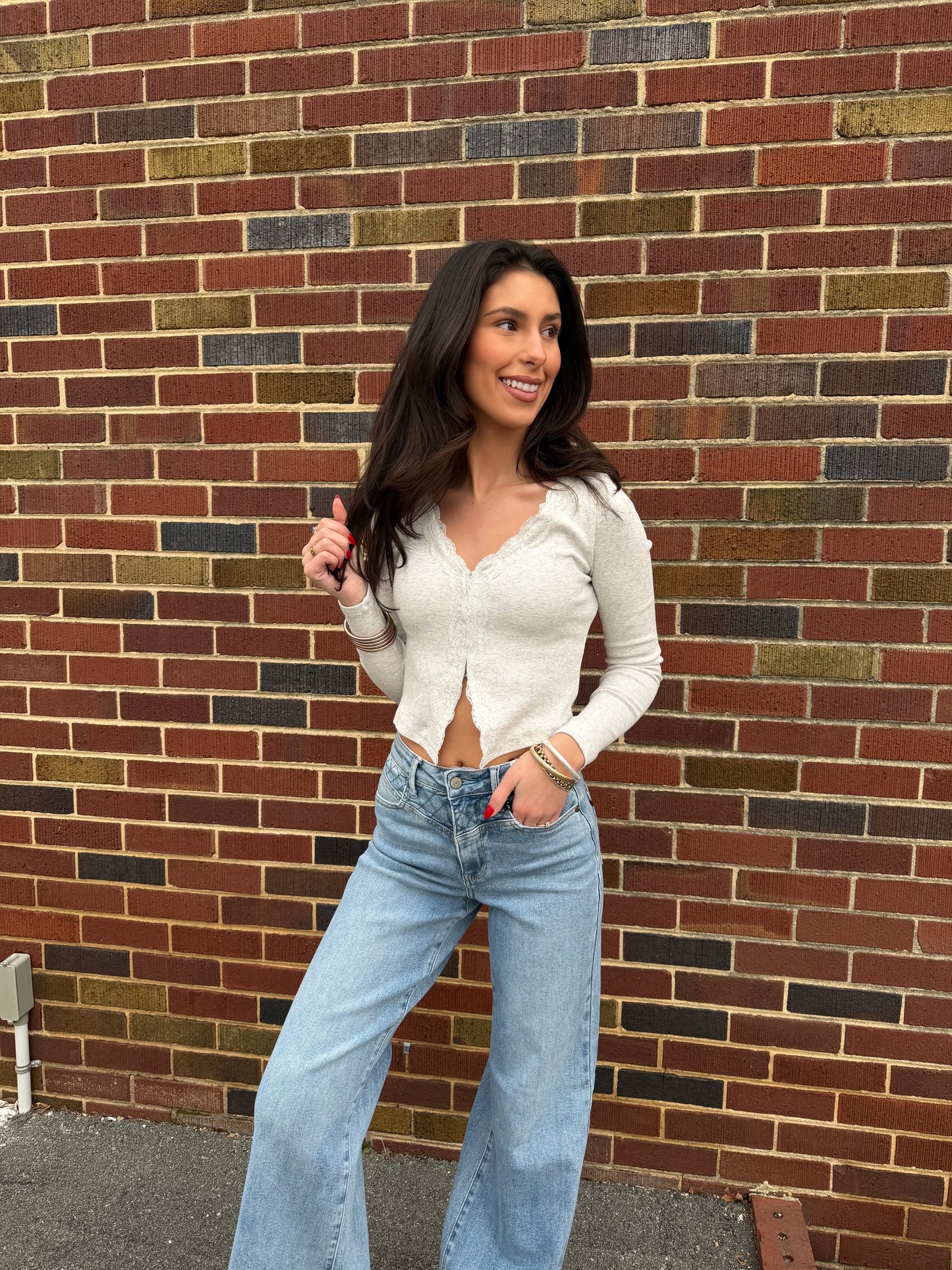 The Lacey Ribbed Top