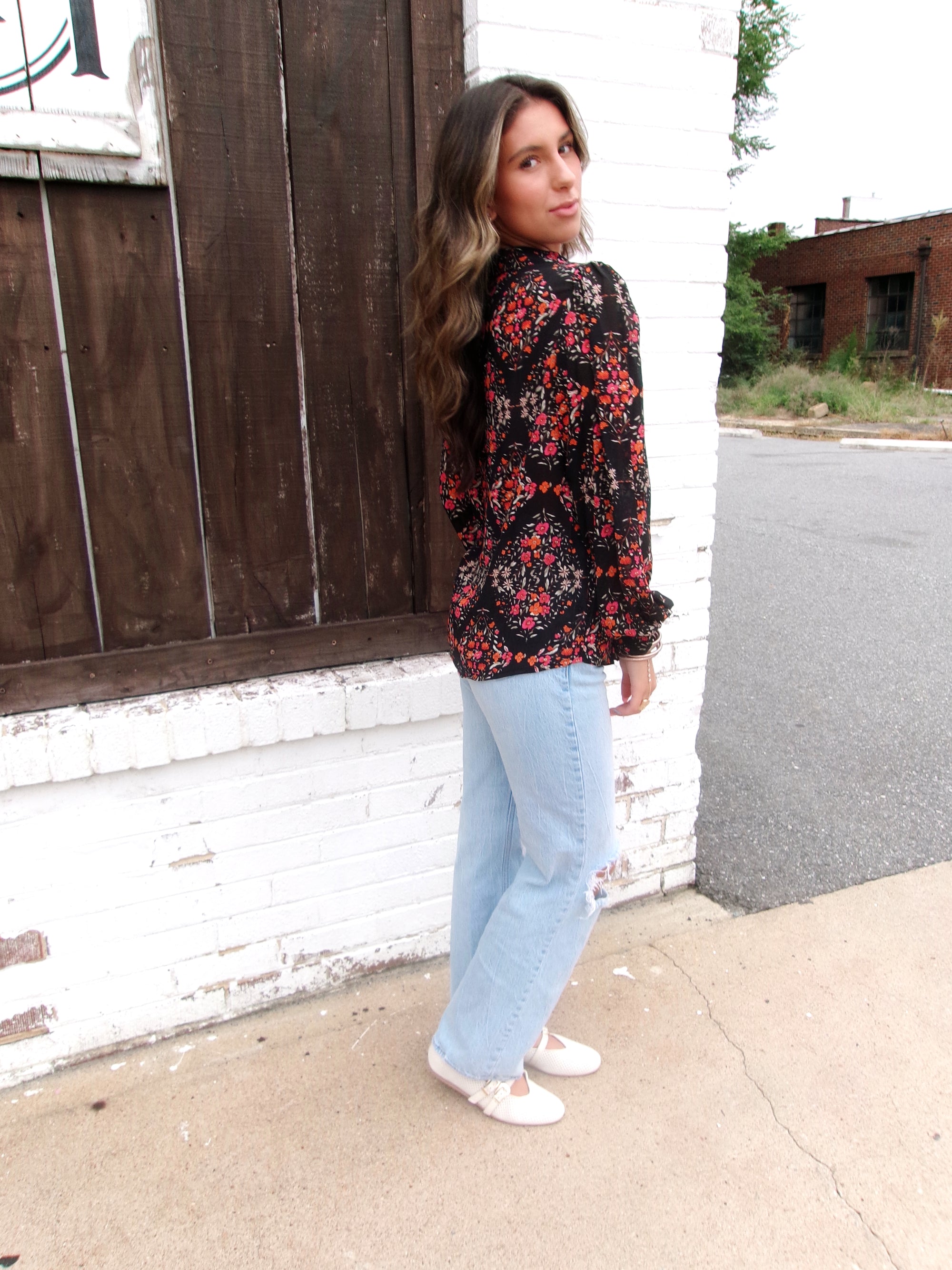 The Wildflower Charm Top
