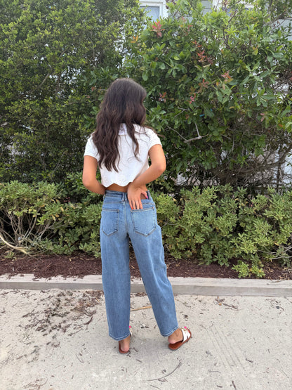 Downtown Barrel Jeans