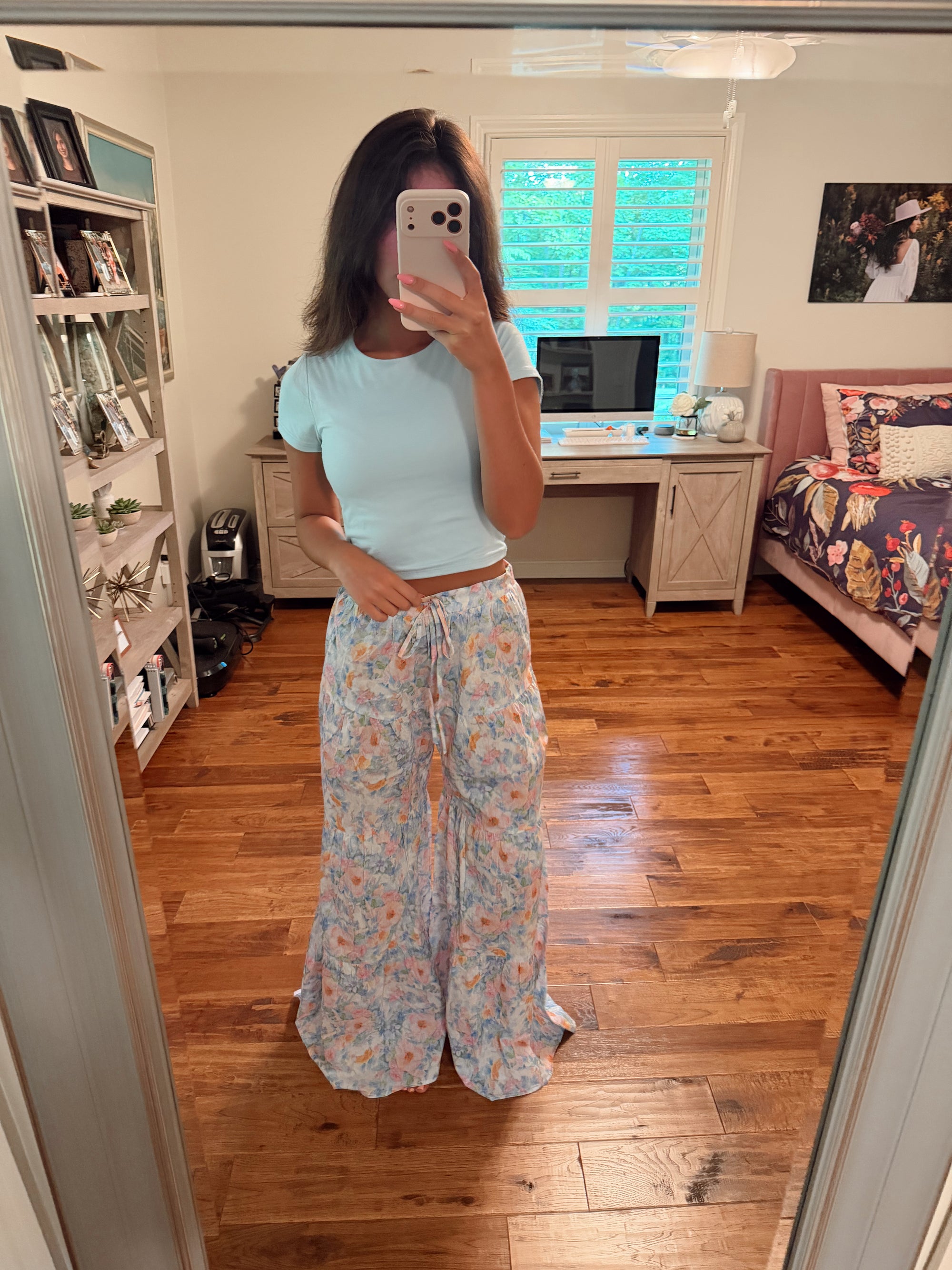 Bloom Haven Flare Pants