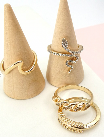 Snake Ring Set