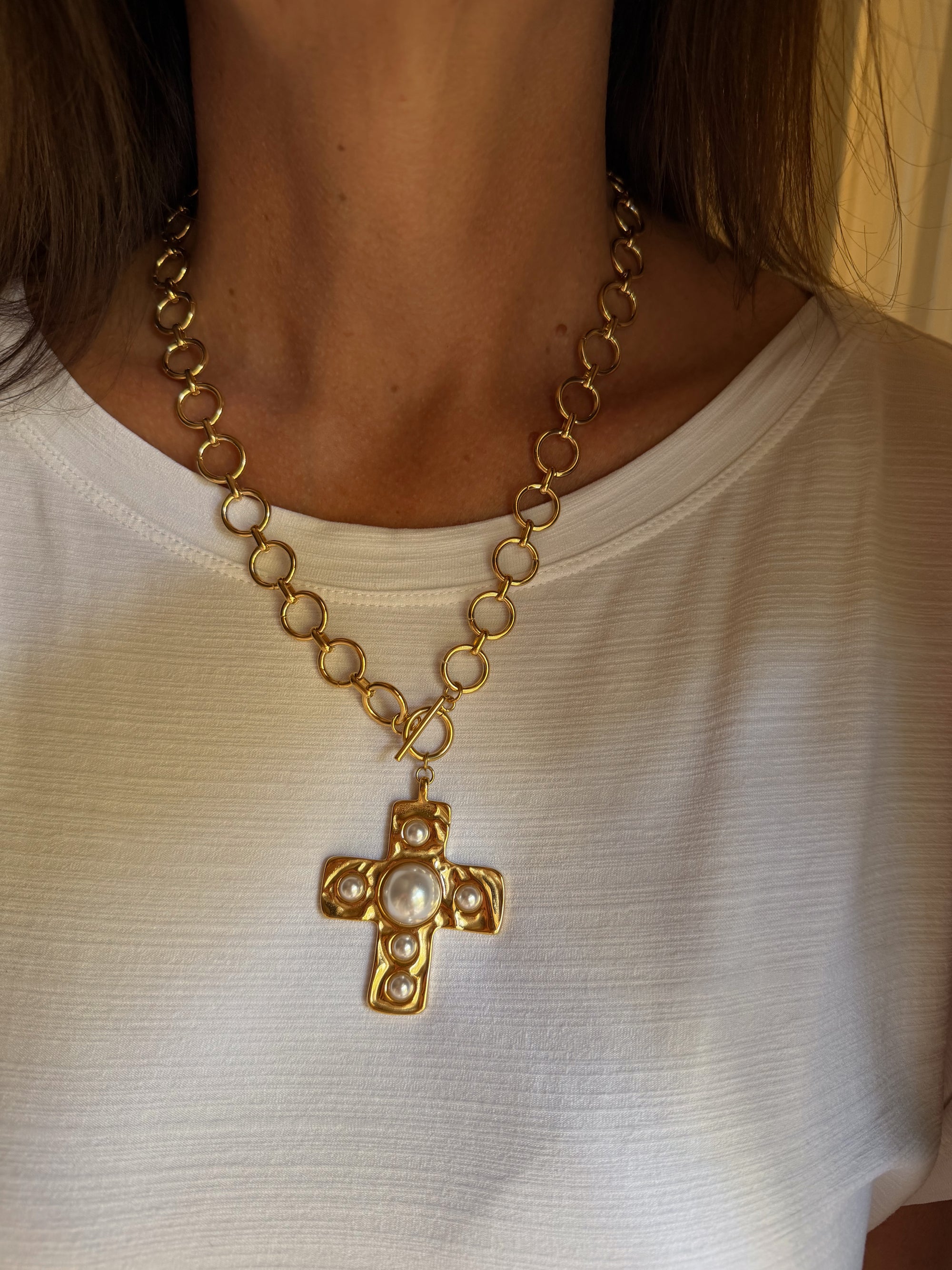The Saint Cross Necklace