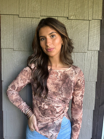 Lennon Mesh Top