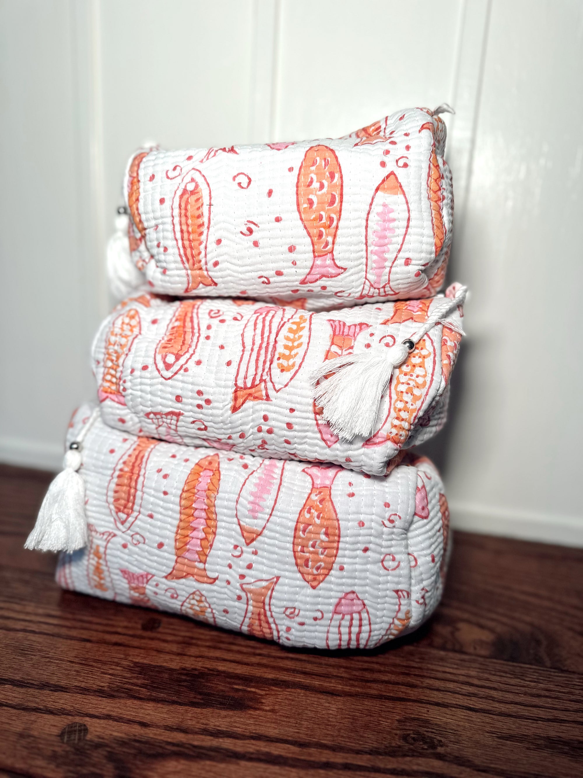 Tidepool Trio Cosmetic Bag Set