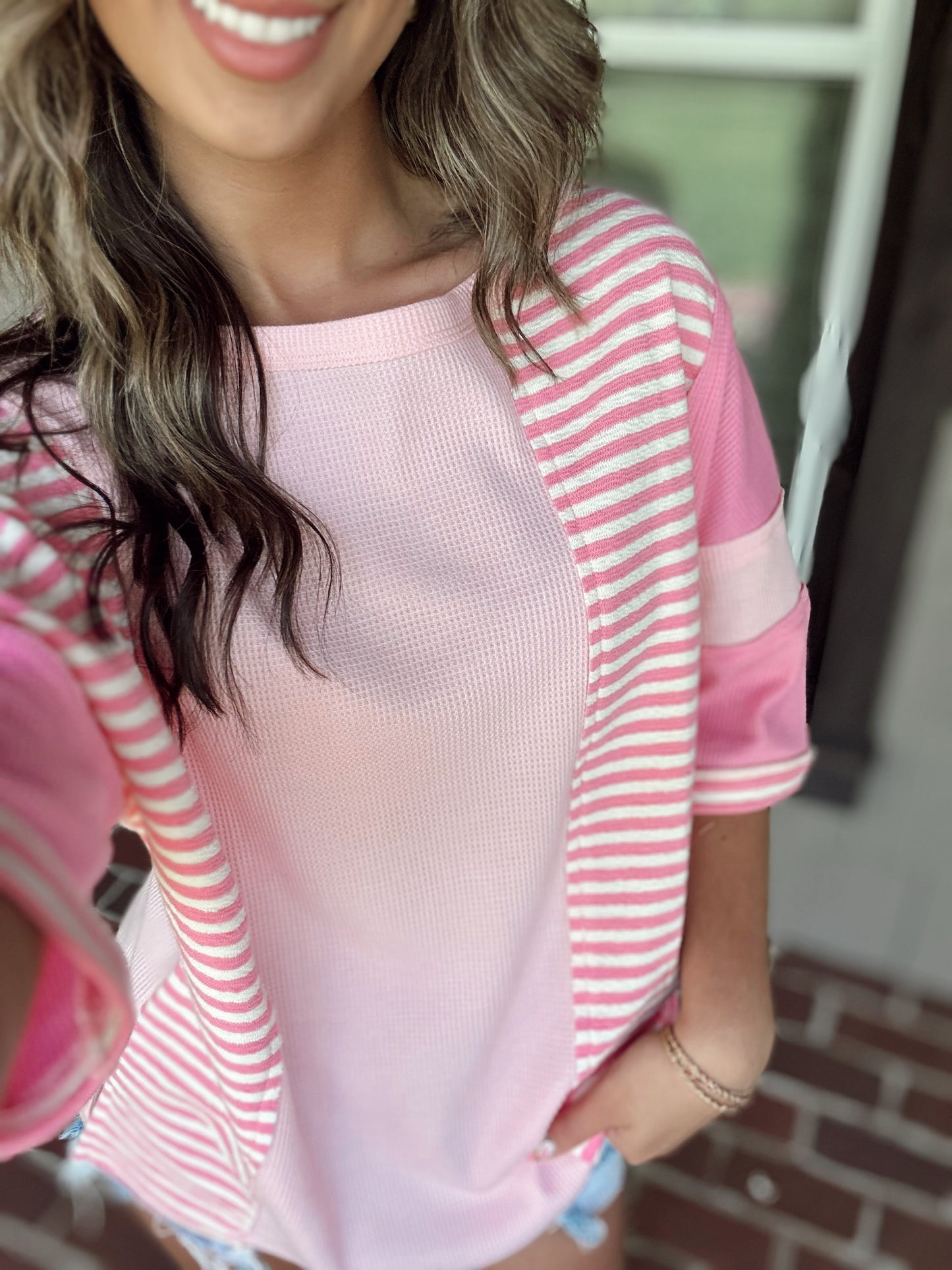 Lauren Colorblock Top