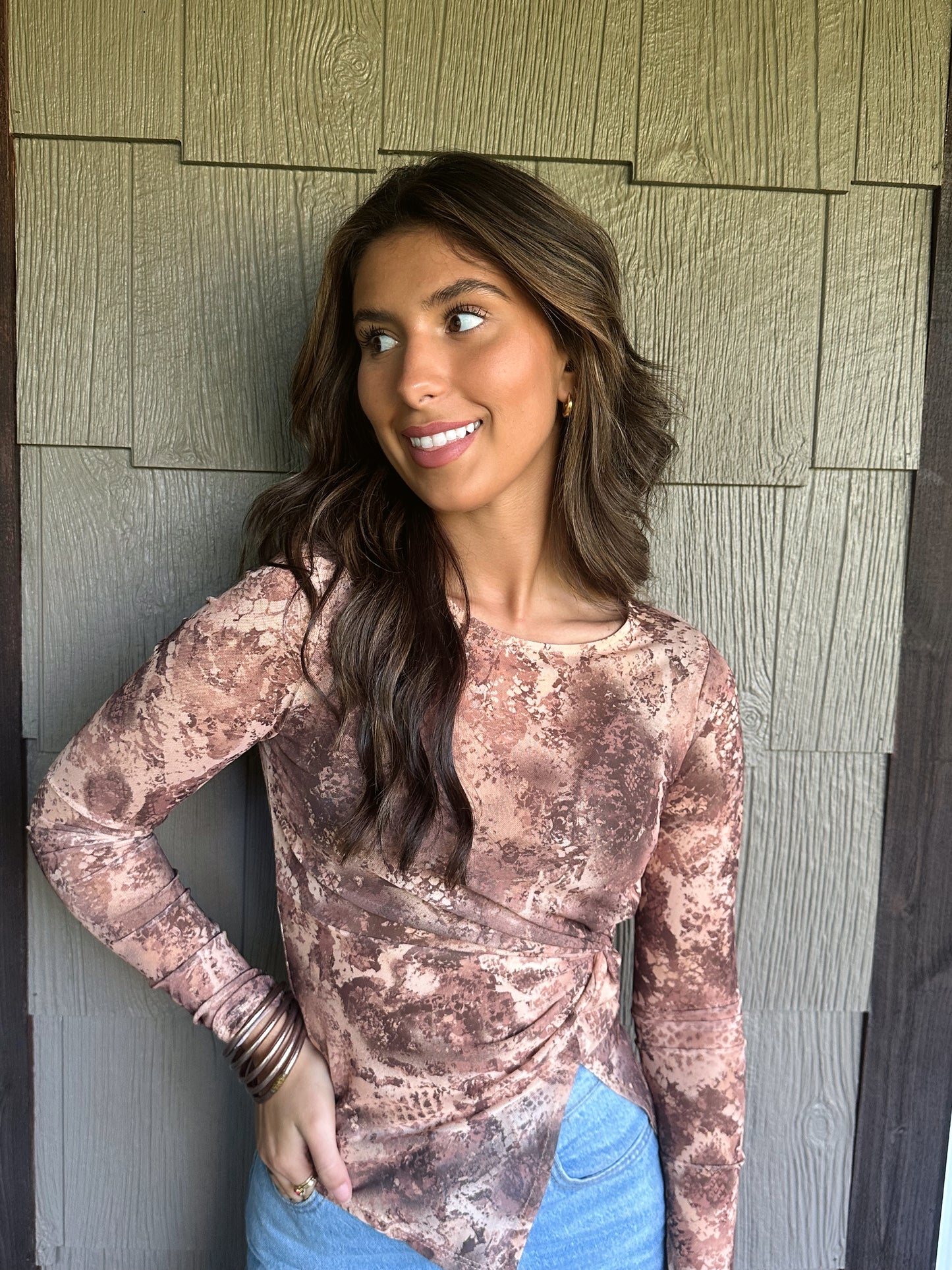 Lennon Mesh Top