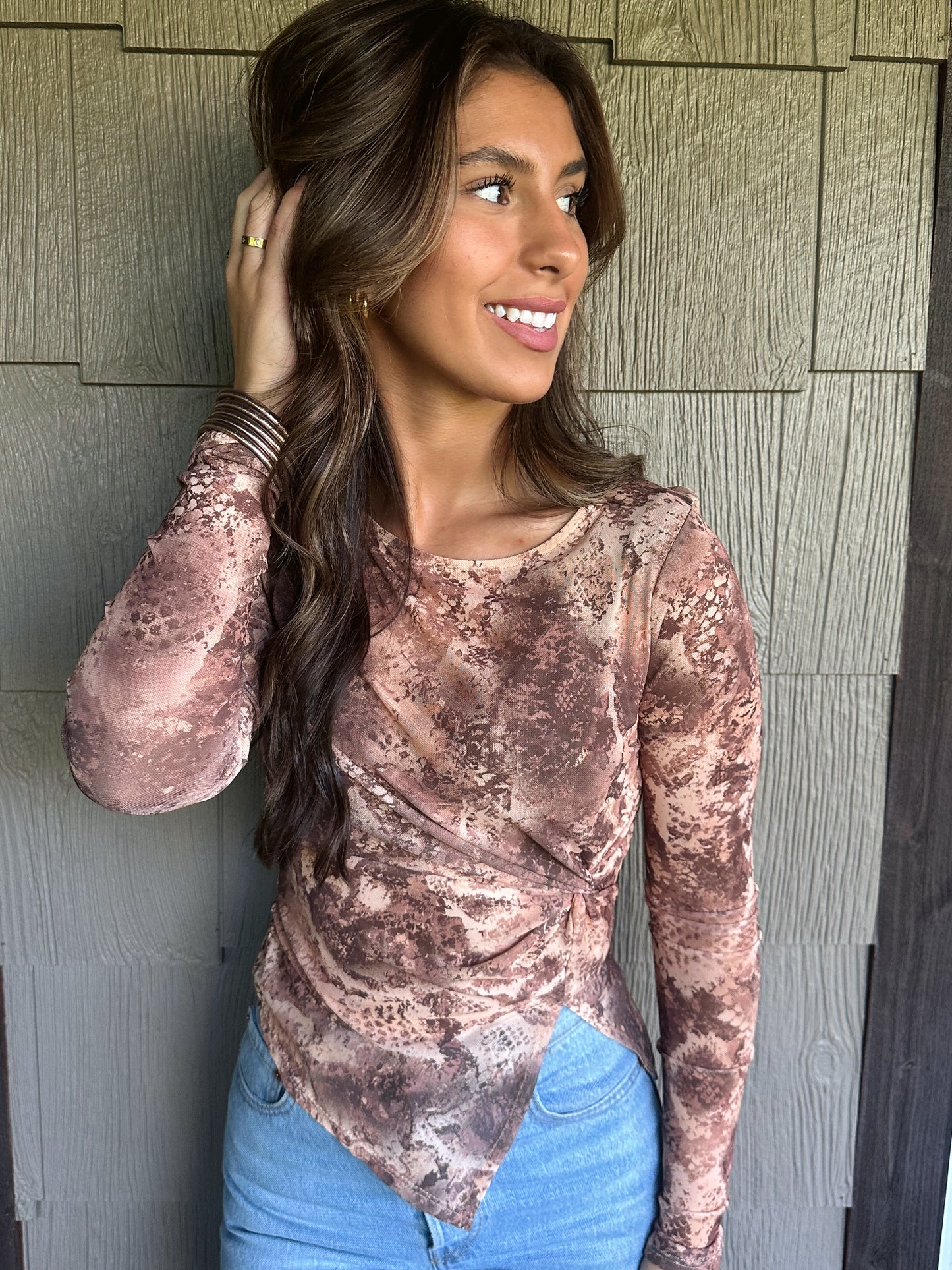Lennon Mesh Top
