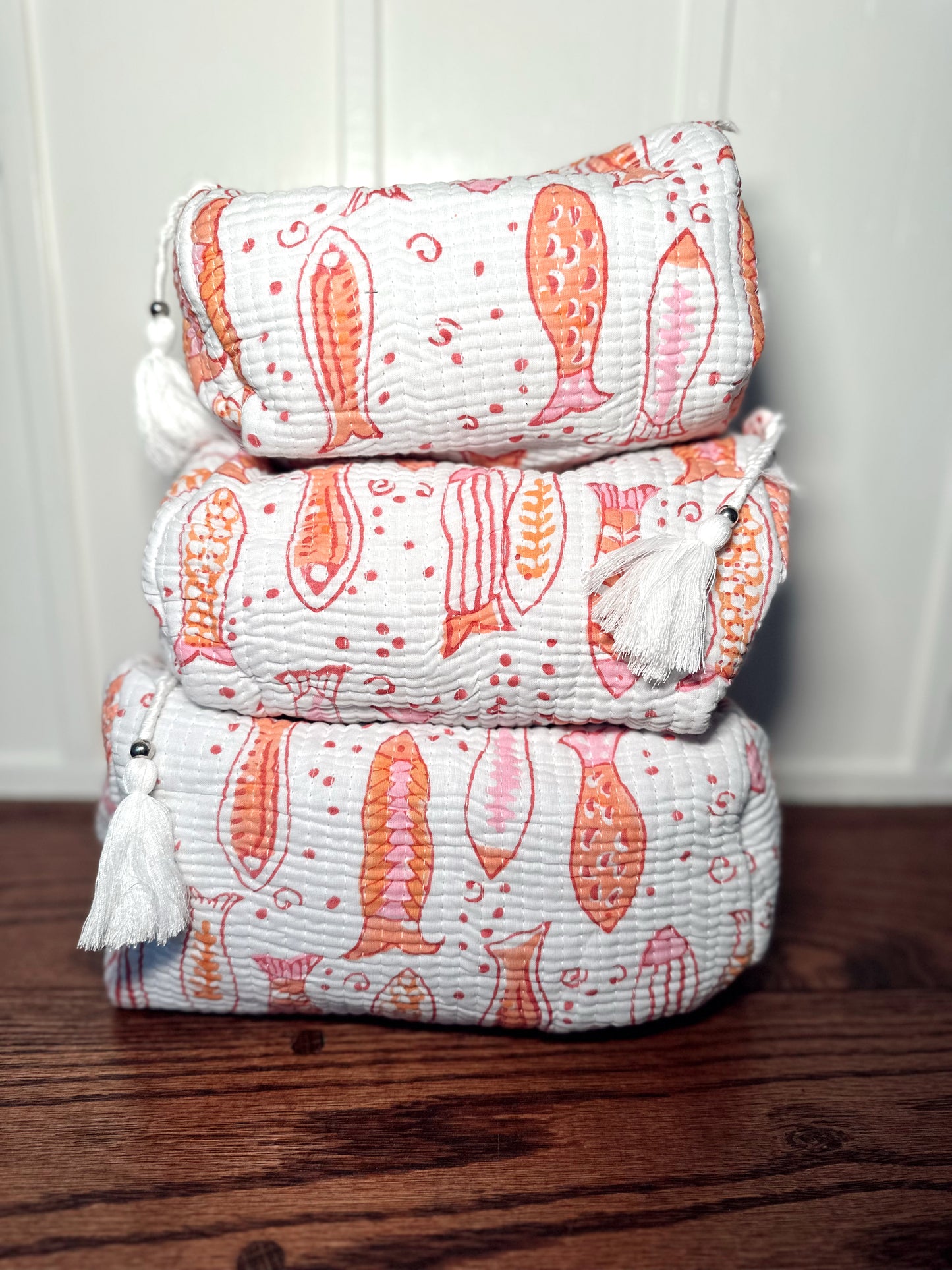 Tidepool Trio Cosmetic Bag Set