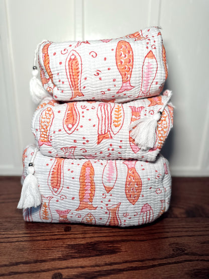 Tidepool Trio Cosmetic Bag Set