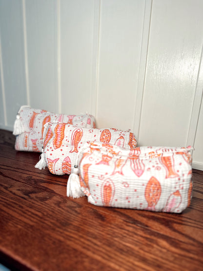 Tidepool Trio Cosmetic Bag Set