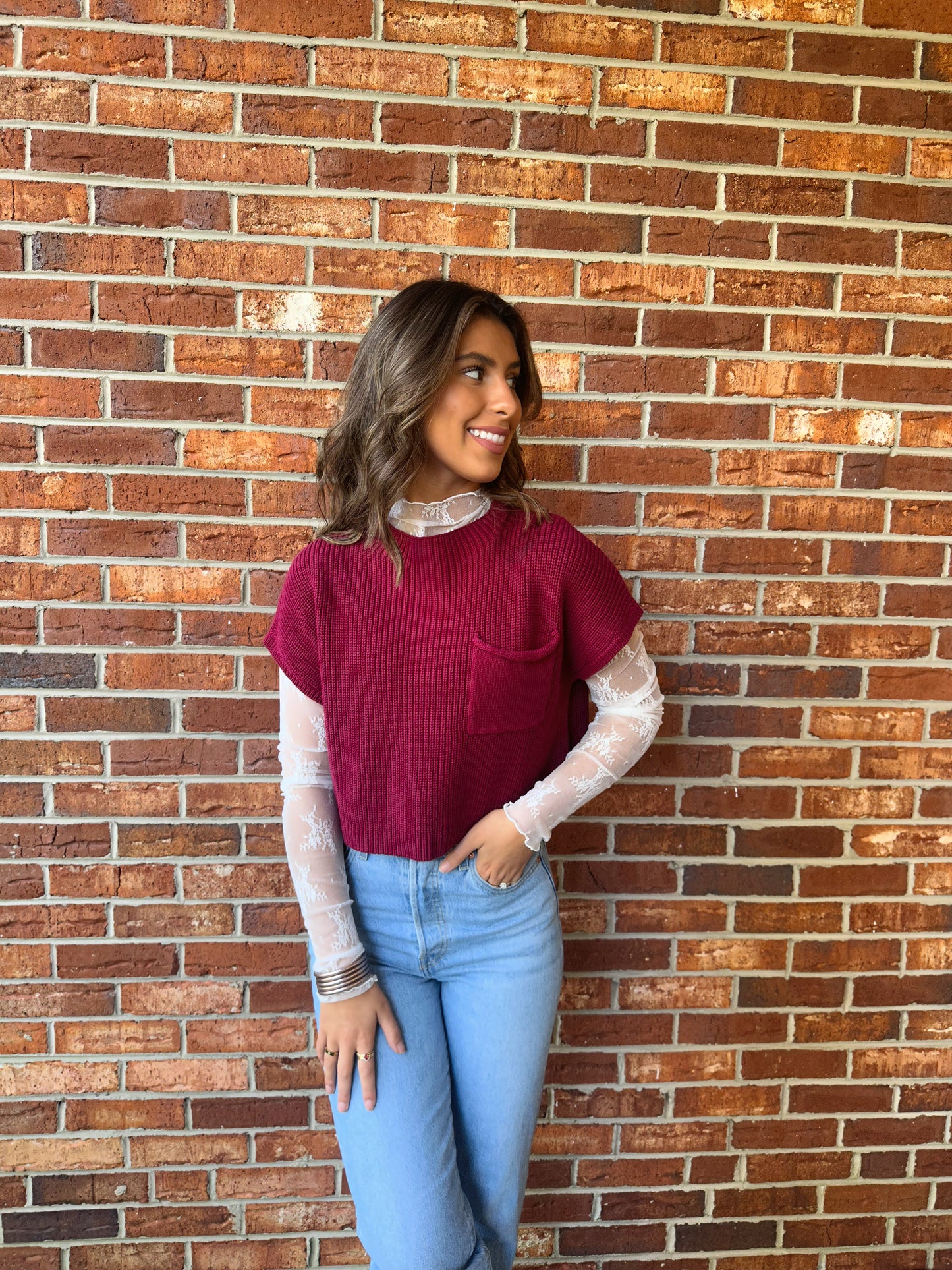 Rosie Lace Top